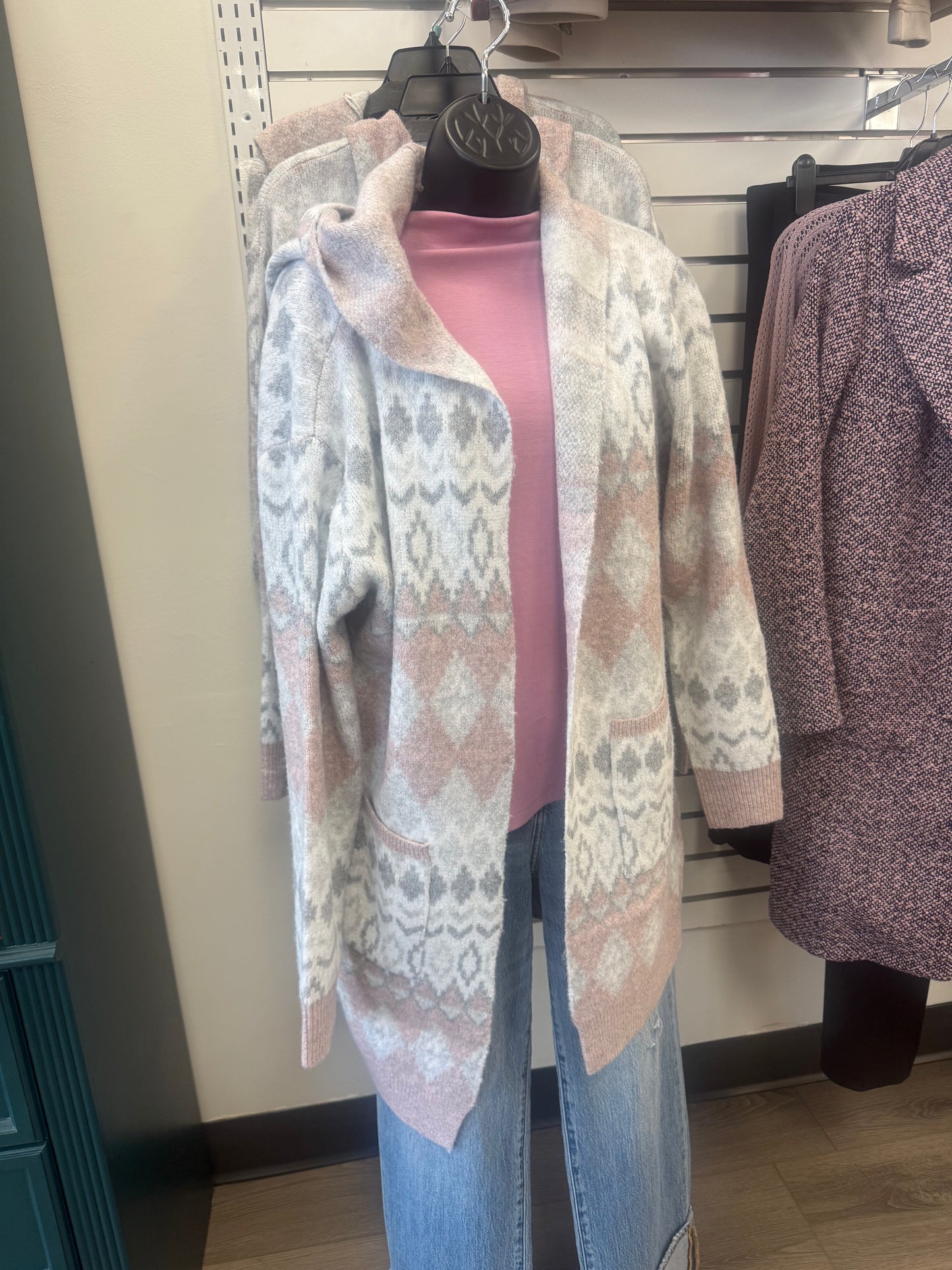 Print Cardigan