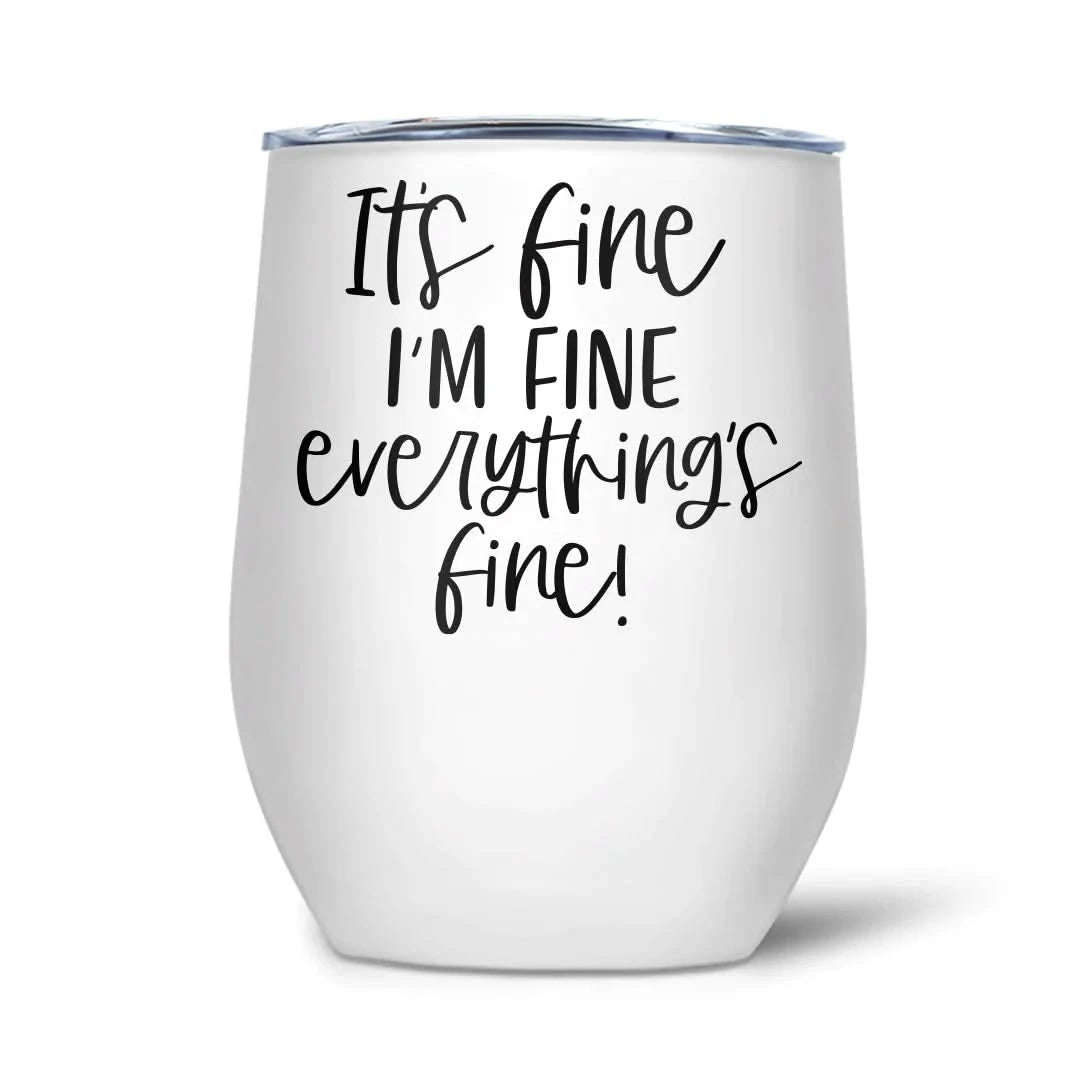 Pinetree Innovations Wine Tumblers with double wall vacuum insulated stainless steel design.