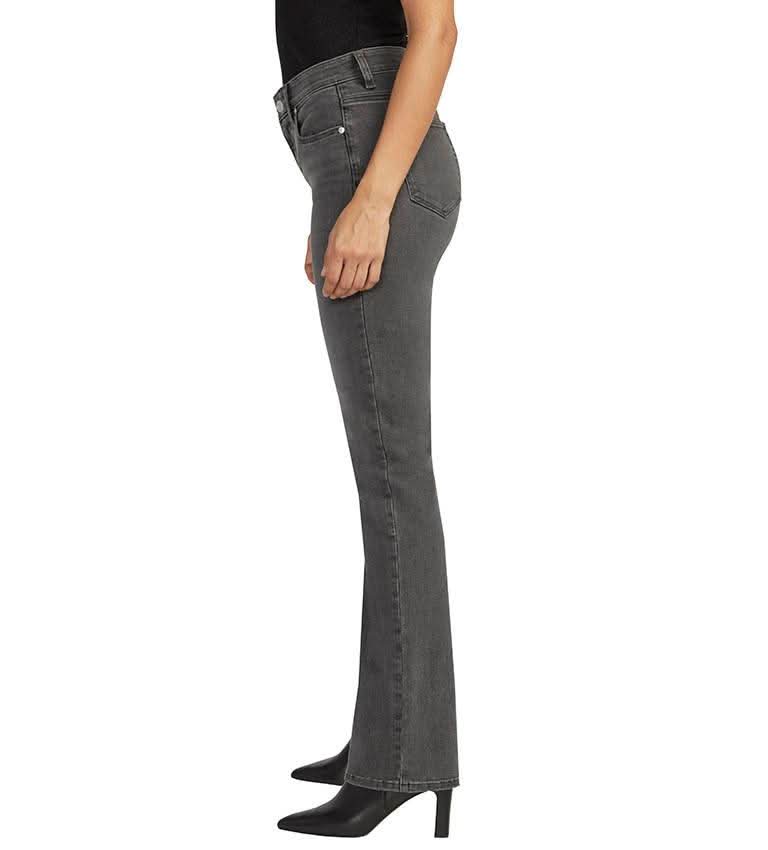 A woman wearing Jag's Eloise Boot Cut Jeans.