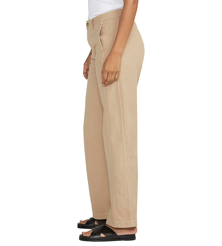 Slimming Trouser in Lux Cotton Linen Jag Strike The Pose