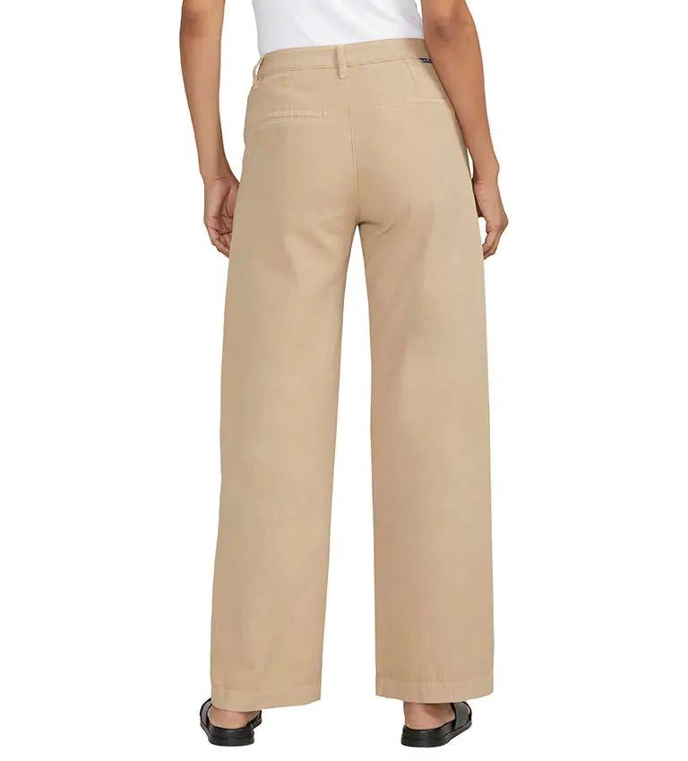 Slimming Trouser in Lux Cotton Linen Jag Strike The Pose