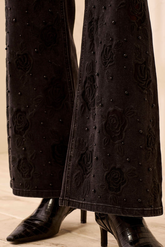 AUDREY DENIM PALAZZO