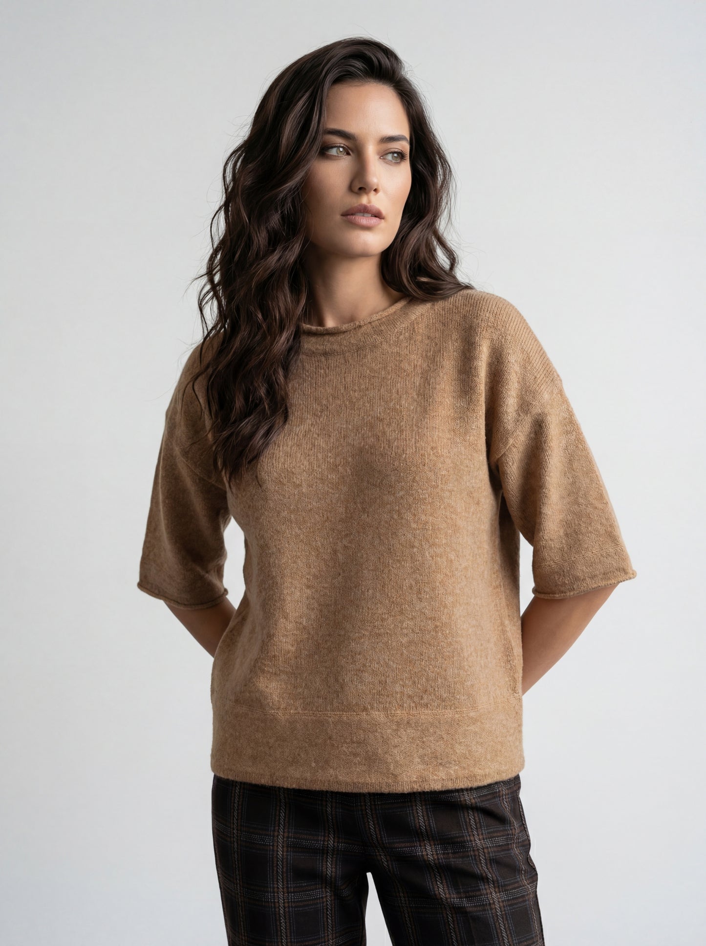 Knit T-shirt