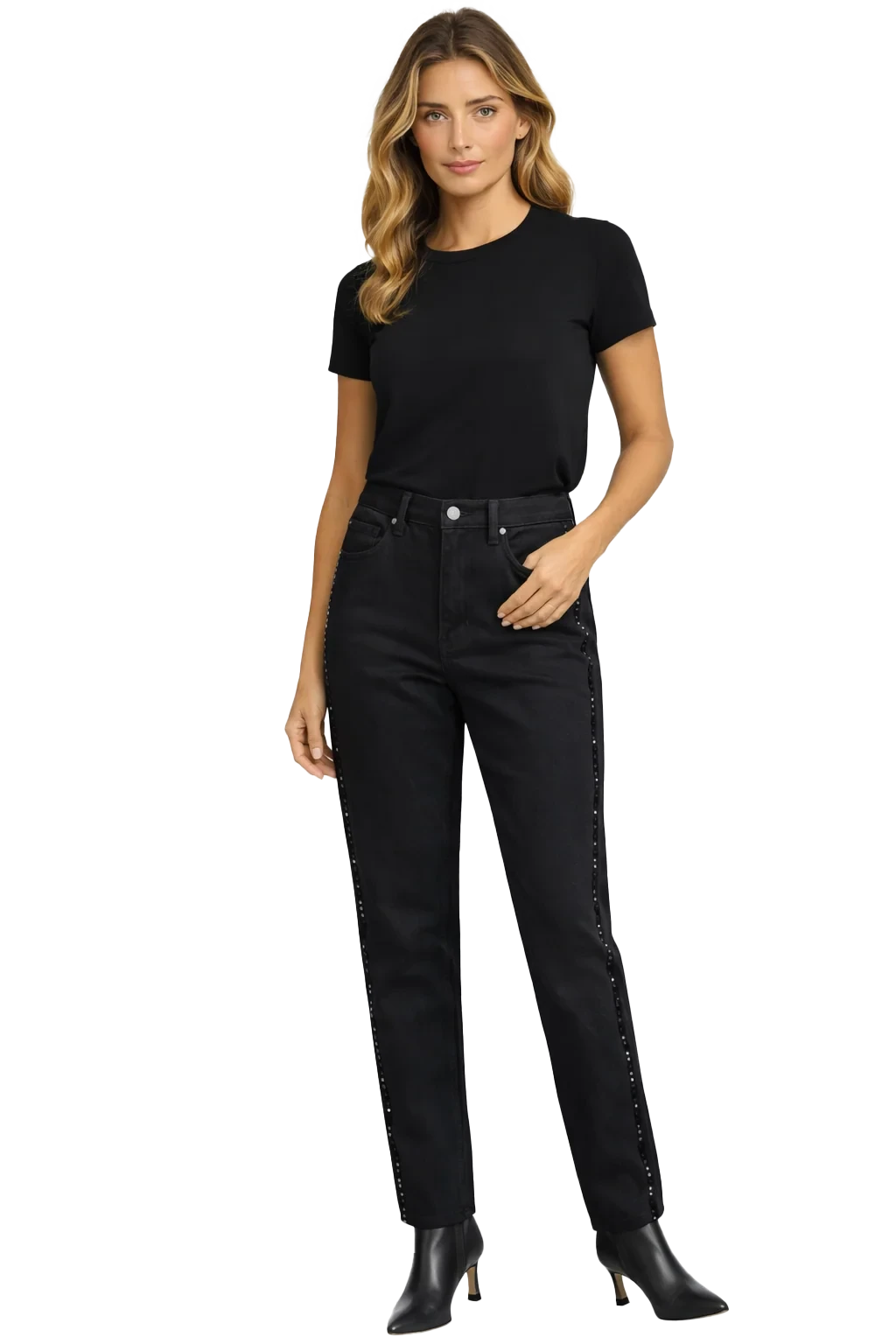 Jean with Side gems