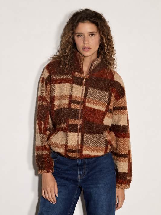 Borg Check Jacket