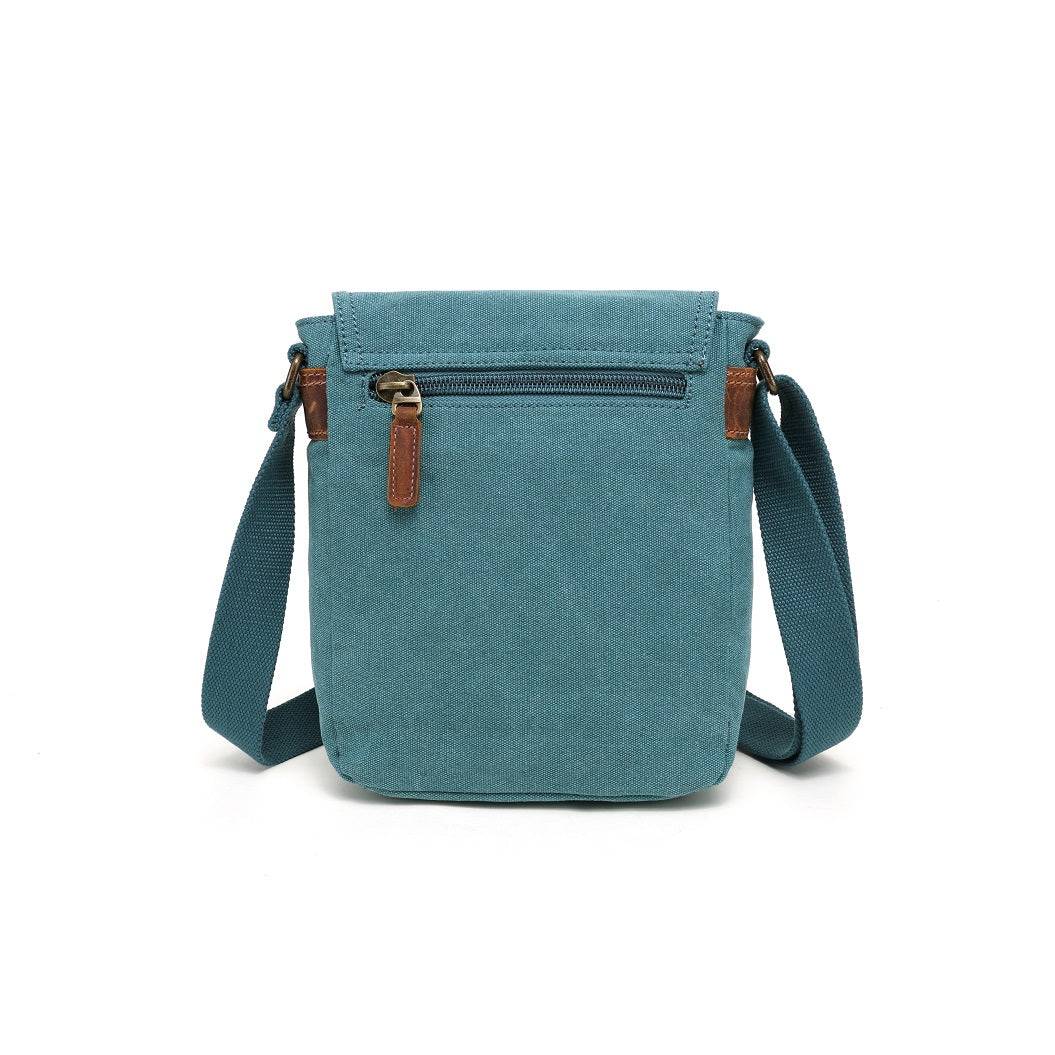 A lightweight Canvas Shoulder Bag SB 8572 with zippered pockets from Davan.