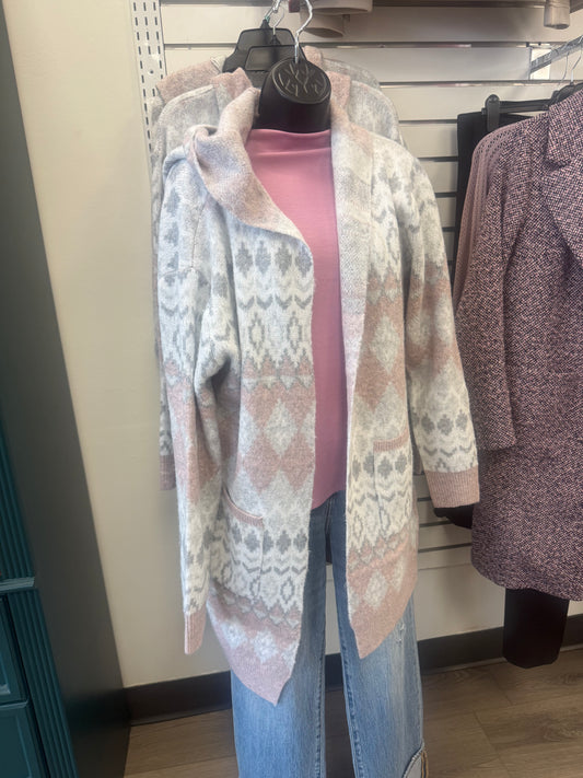 Print Cardigan