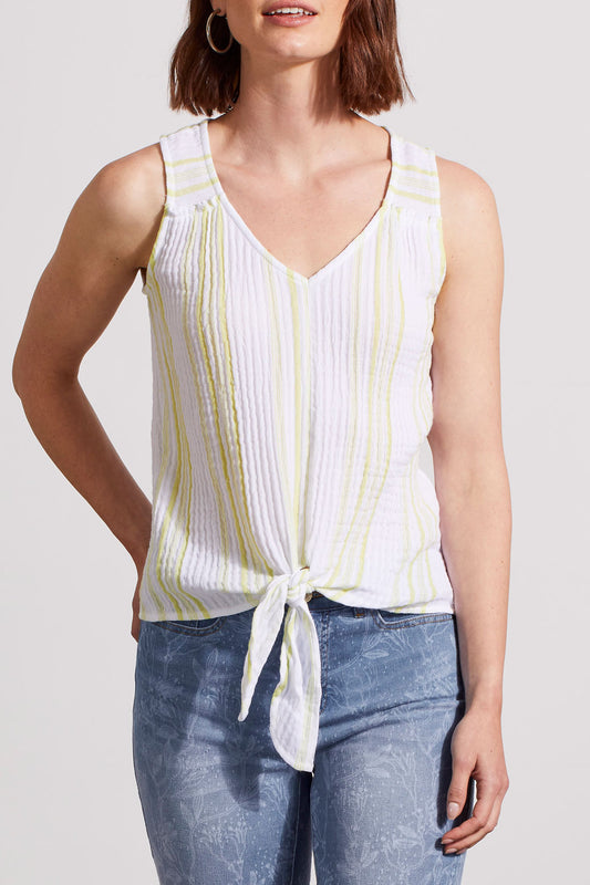 Sleeveless Bouse with Limetwist Knot Tribal