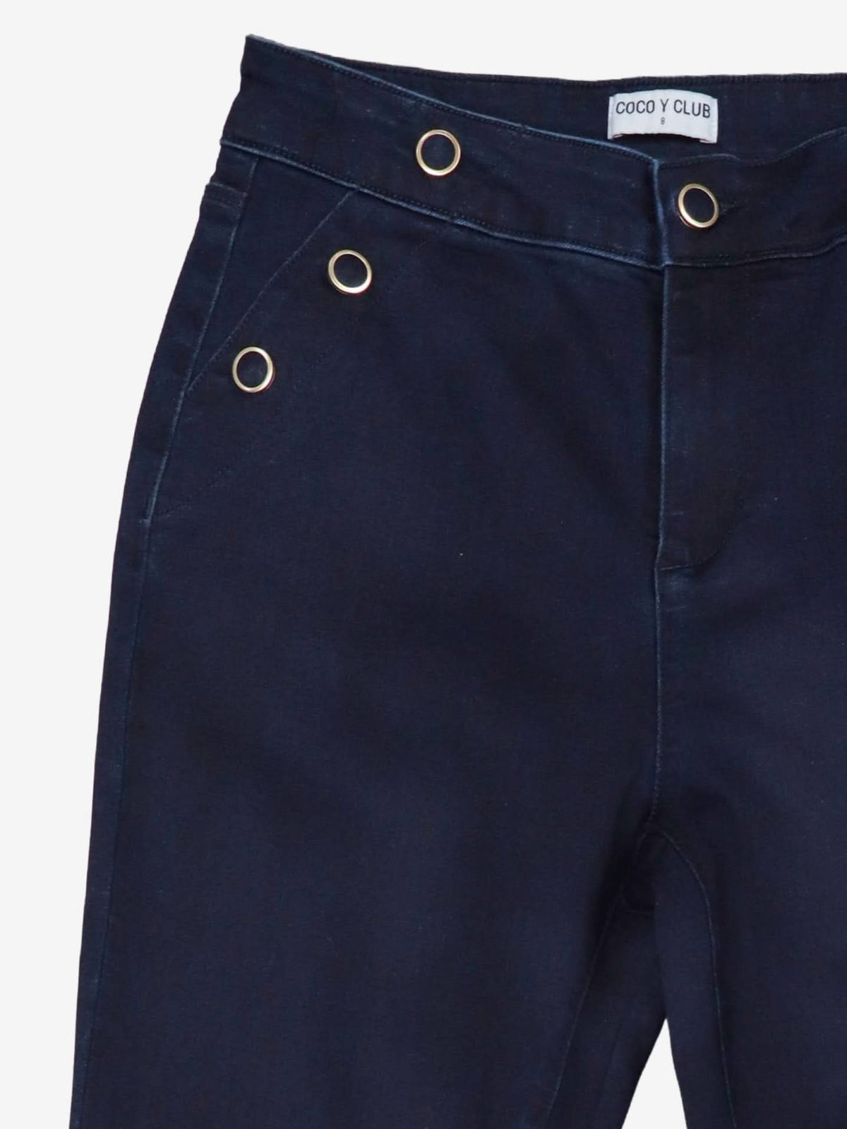 CoCo Y Club tapered denim pant, alternate view