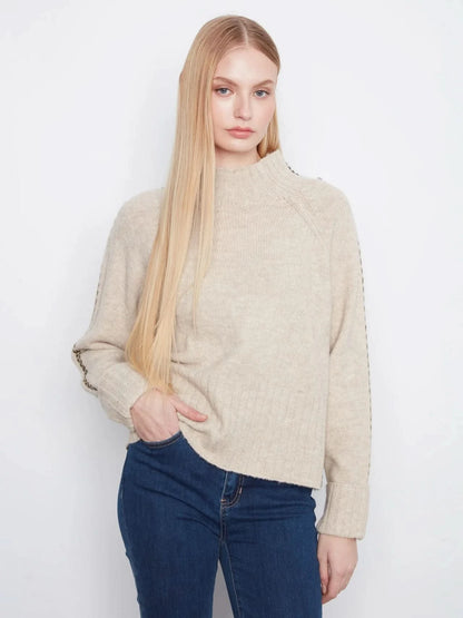 Mock Neck Sweater