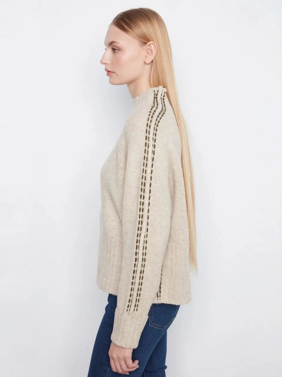 Mock Neck Sweater