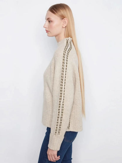 Mock Neck Sweater