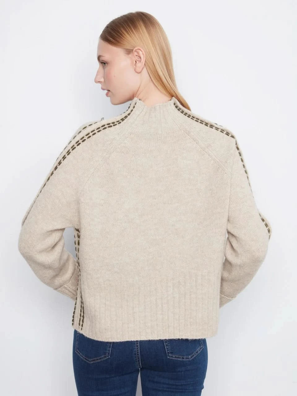 Mock Neck Sweater