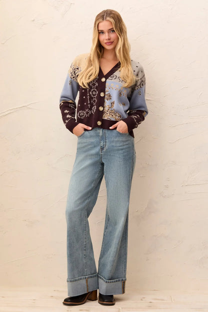 BROOK PALAZZO DENIM