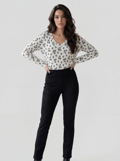 Suede Pant
