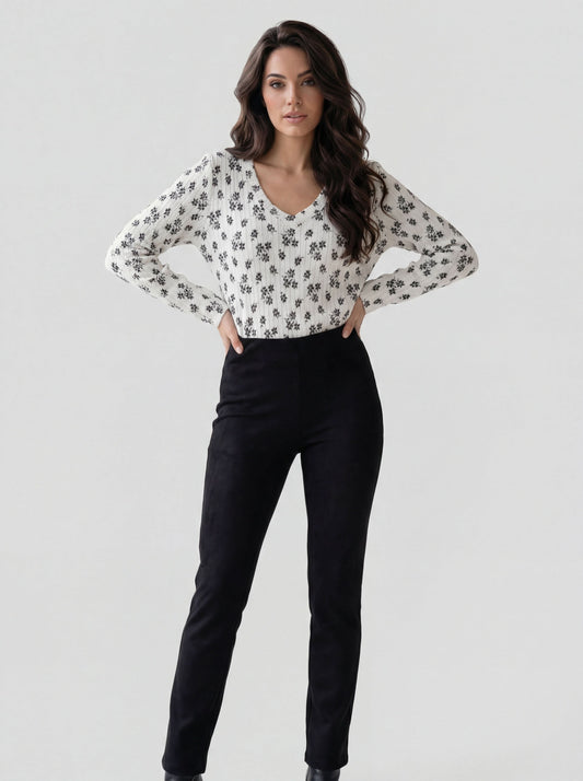 Suede Pant