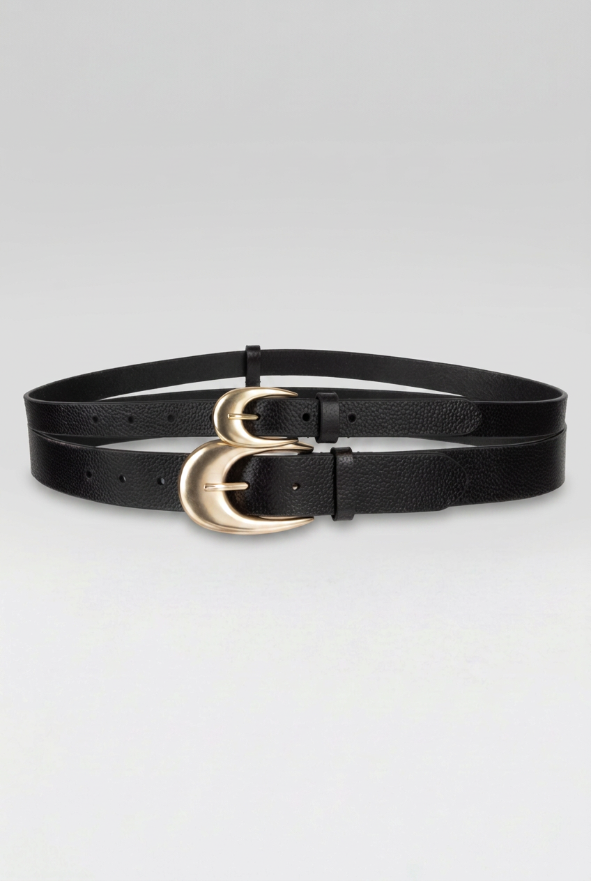 LORI DOUBLE LEATHER BELT