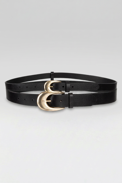 LORI DOUBLE LEATHER BELT
