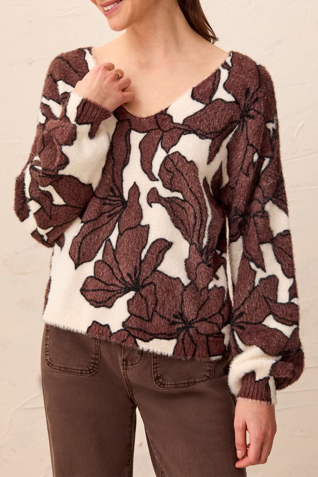 FRONT TO BACK SWEATER
