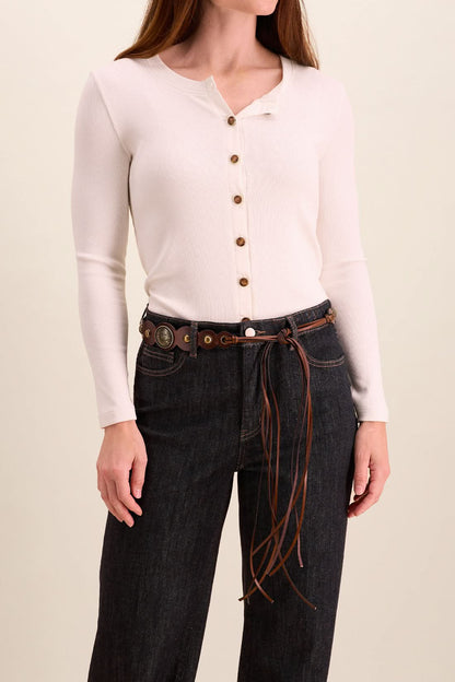 QUINN PIECED HARNESS BELT