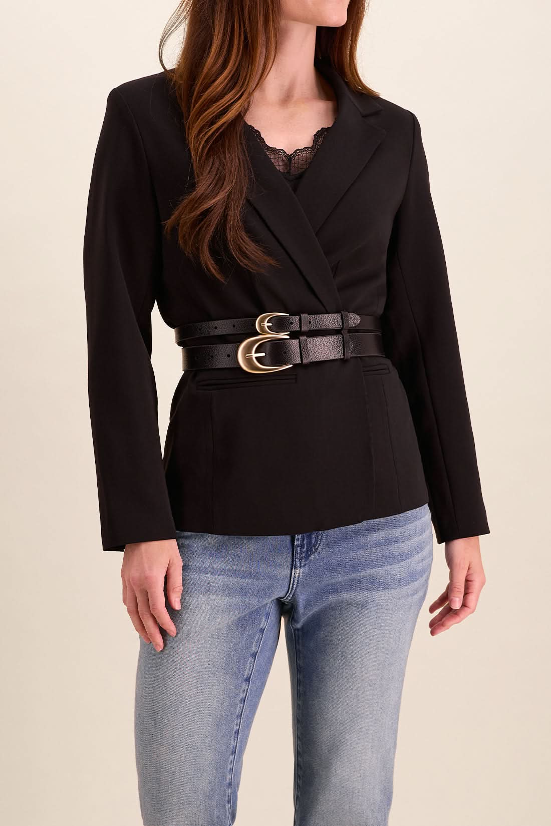 LORI DOUBLE LEATHER BELT
