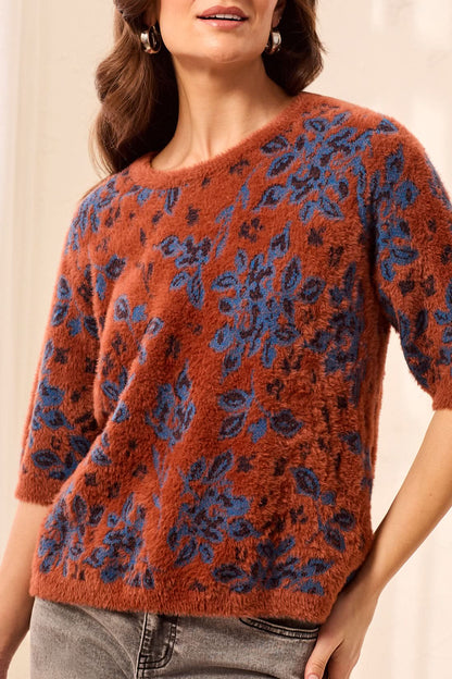 ELBOW SLEEVE CREW NECK