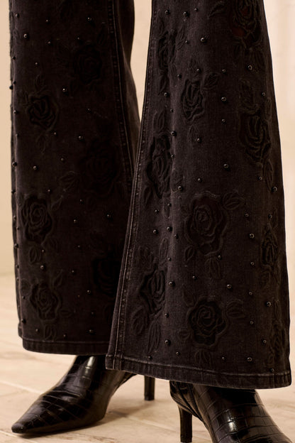 AUDREY DENIM PALAZZO