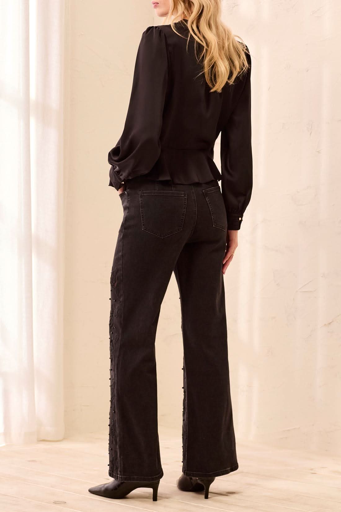 AUDREY DENIM PALAZZO