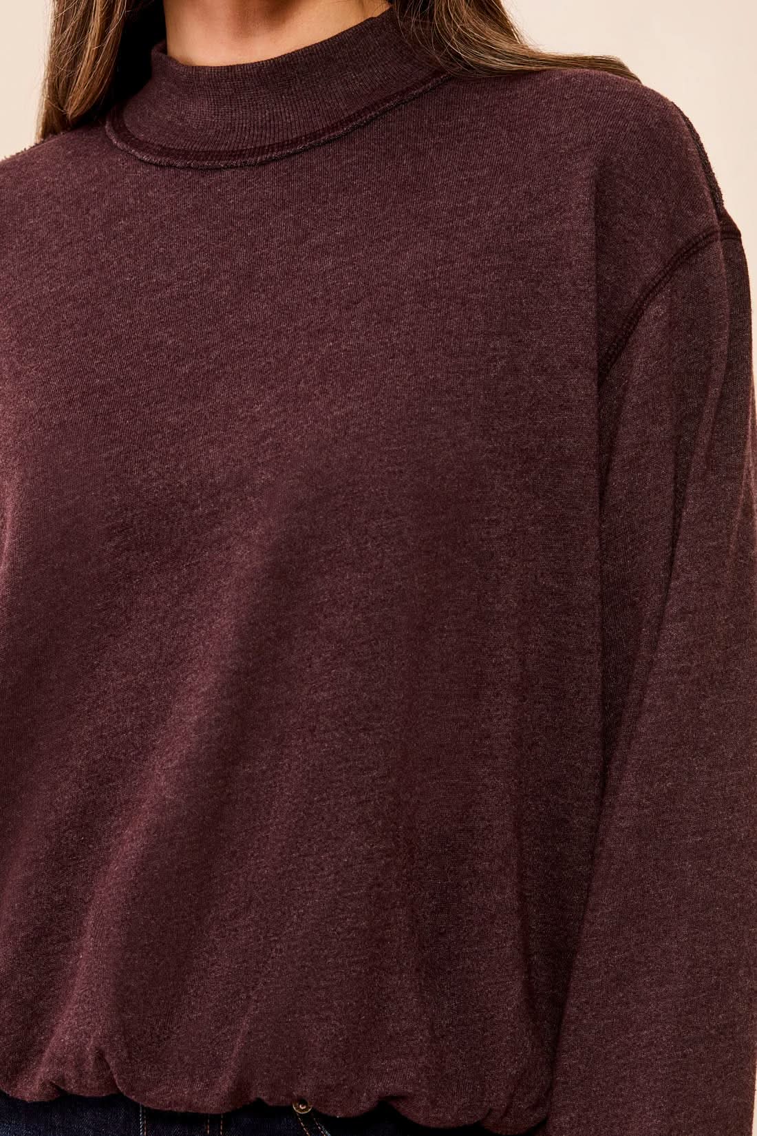 BUBBLE SWEATSHIRT
