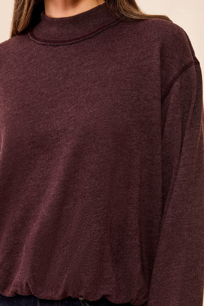 BUBBLE SWEATSHIRT