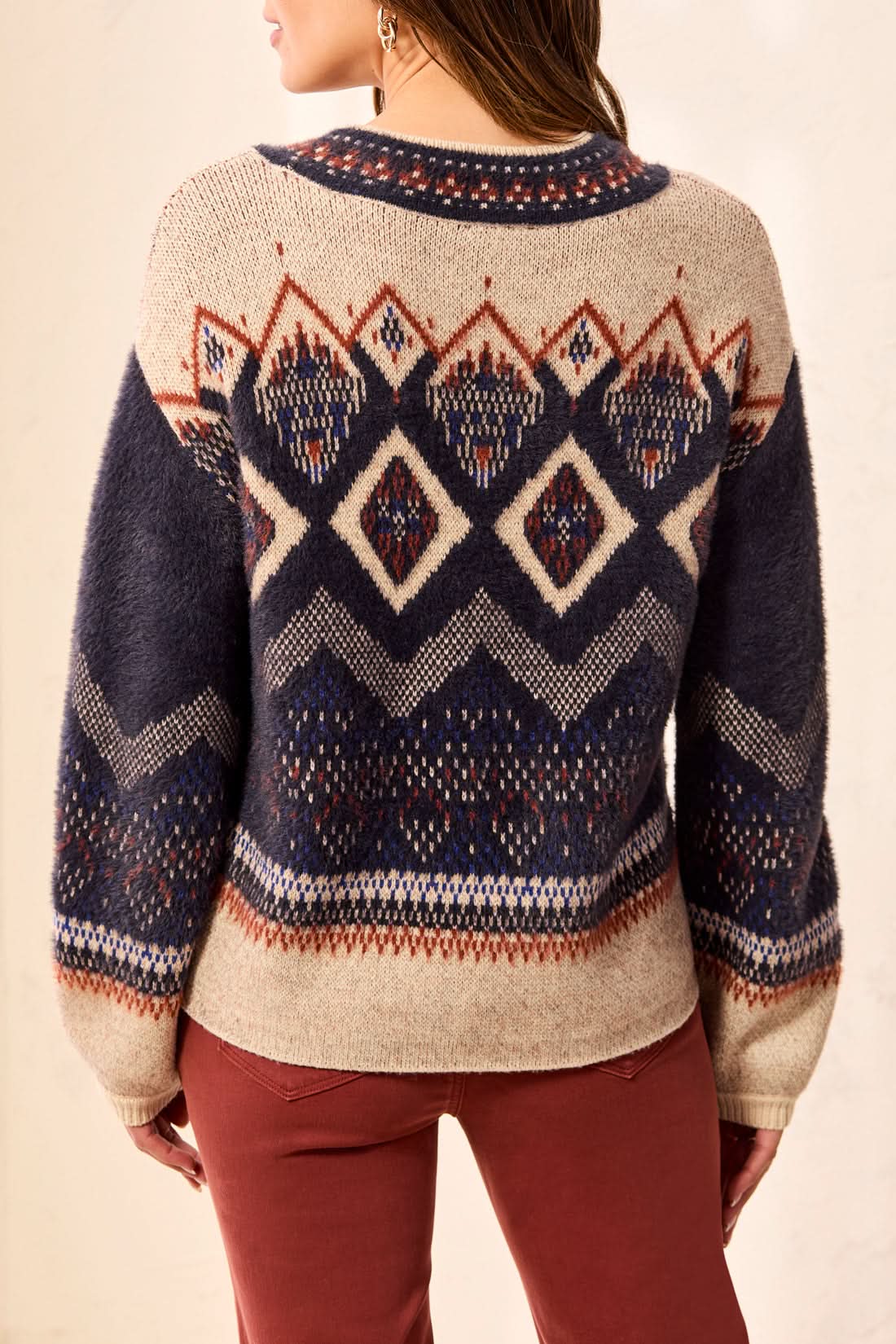SAPPHIRE MOCK NECK