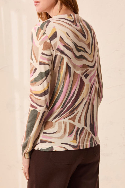 FUNNEL NECK TOP