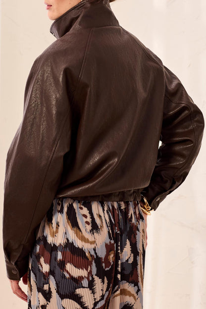 MOCK NECK JACKET